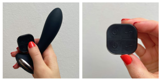 Vibrating butt plug from Hot Octopuss comes with a small external remote.