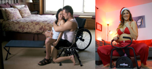 Accessible sex chairs from IntimateRider and Motorbunny