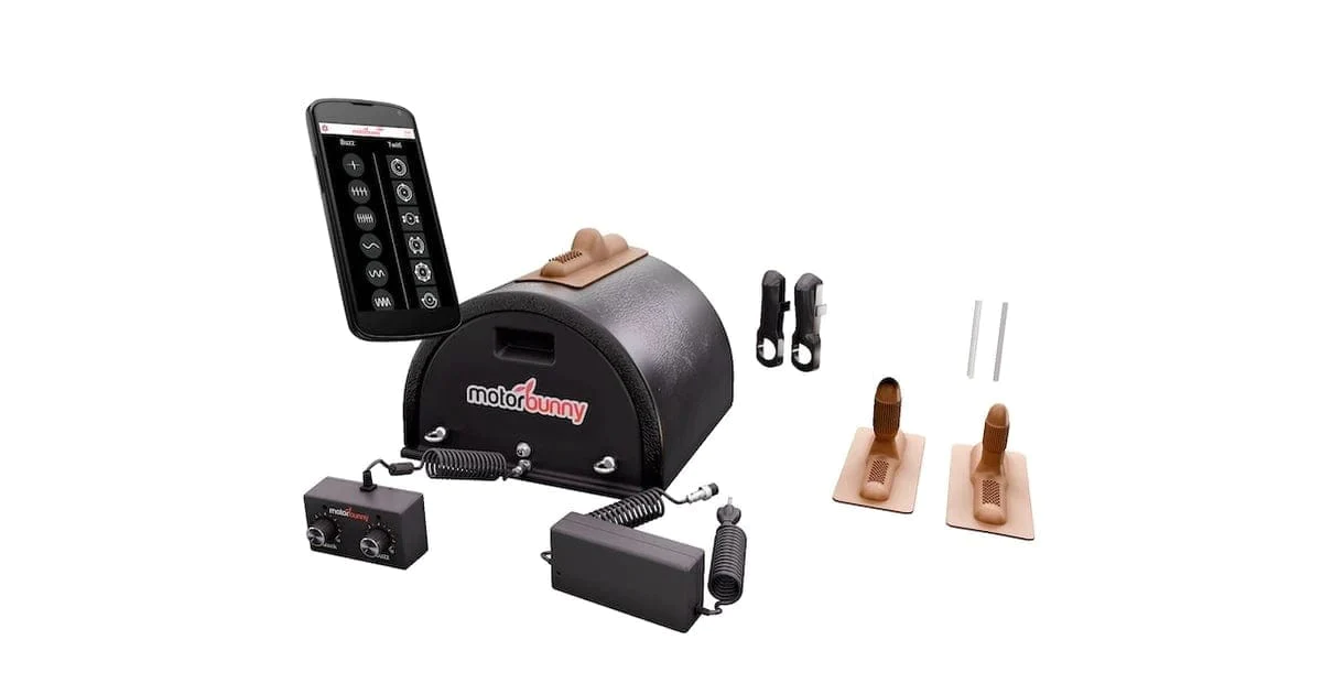 Motorbunny sex machines offer accessories and tech integrations that make it one of the best high-end sex toys for hands free orgasms.